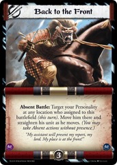 Back to the Front FOIL